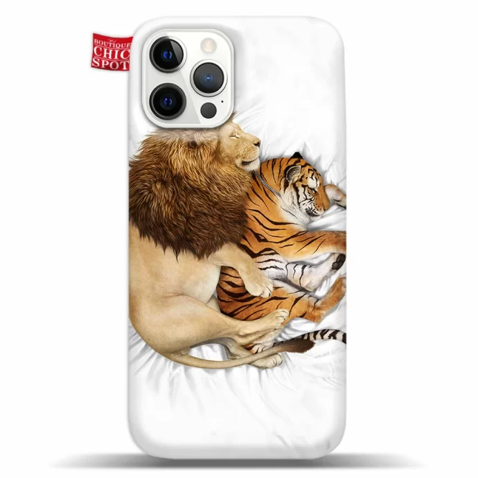 Lion And Tiger Phone Case Iphone