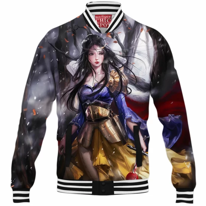 Snow White Baseball Jacket