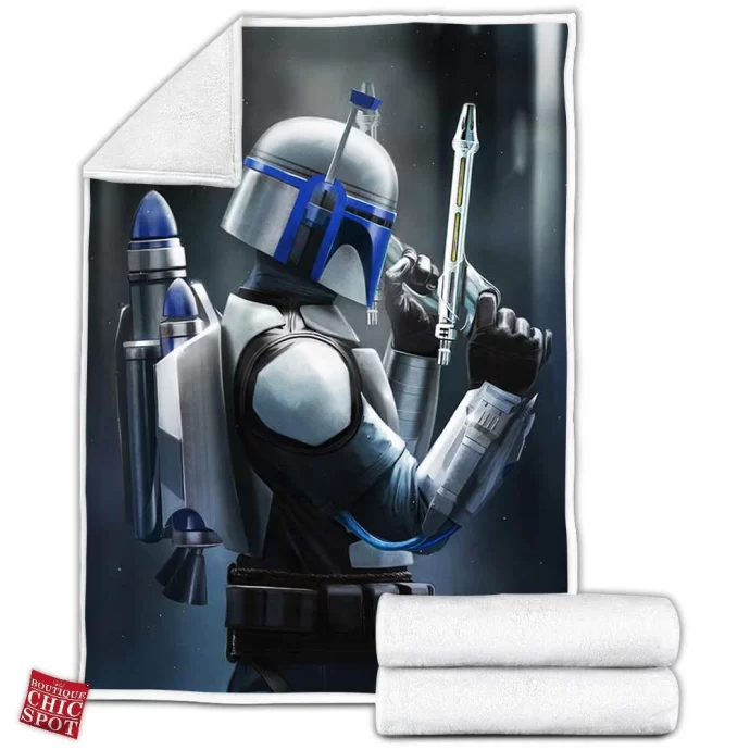 Jango Fett Fleece Blanket