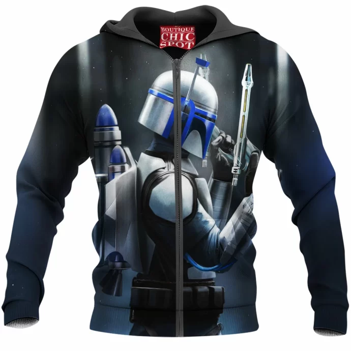 Jango Fett Zip Hoodie