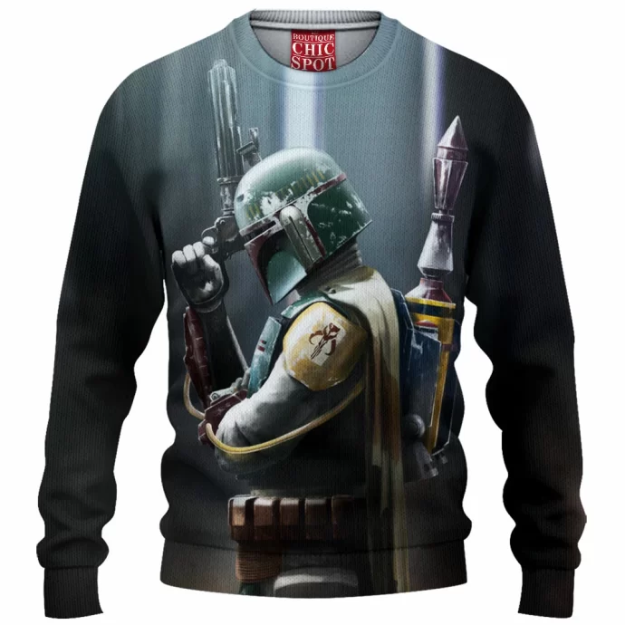 Boba Fett Knitted Sweater