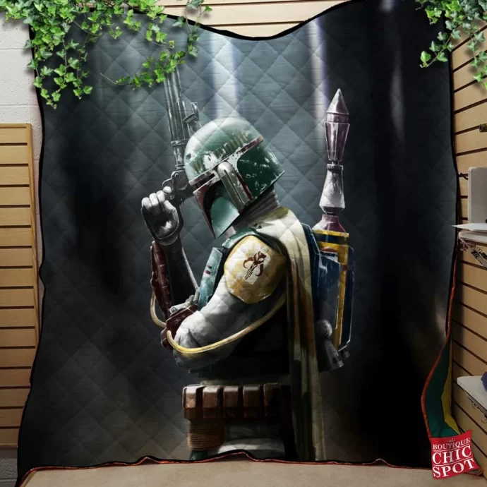 Boba Fett Quilt Blanket