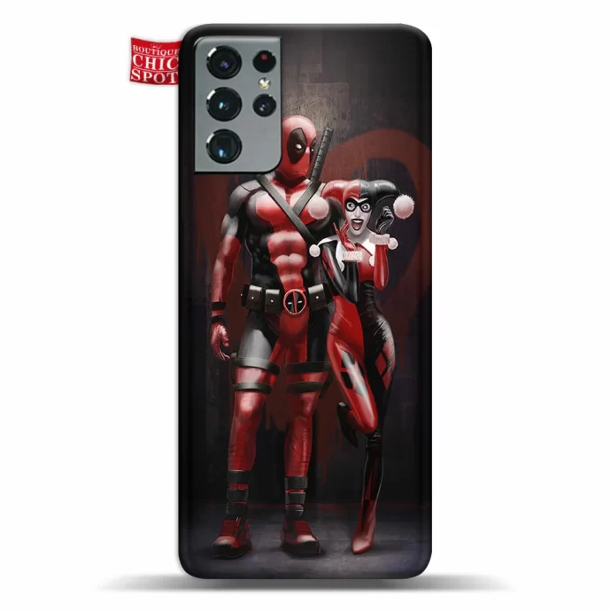 Harley Quinn And Deapool Phone Case Samsung