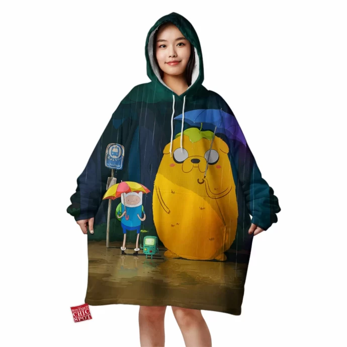 My Neighbor Totoro Jake Blanket Hoodie