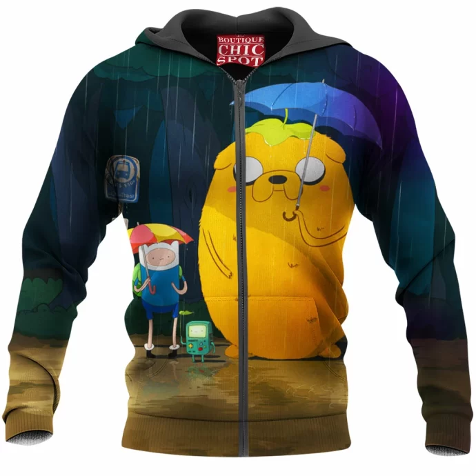 My Neighbor Totoro Jake Zip Hoodie