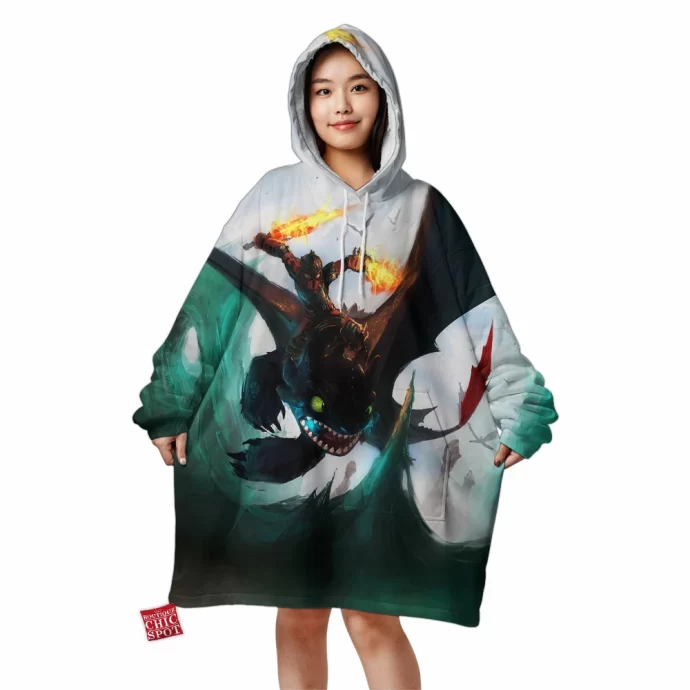 How To Train Your Dragon Blanket Hoodie