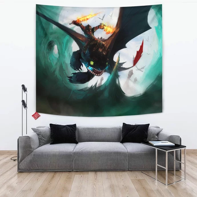 How To Train Your Dragon Tapestry