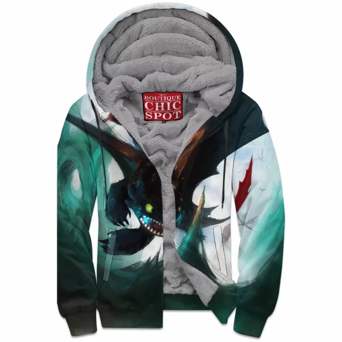 How To Train Your Dragon Zip Fleece Hoodie