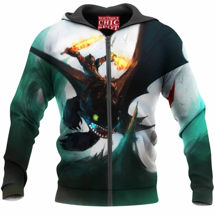 How To Train Your Dragon Zip Hoodie