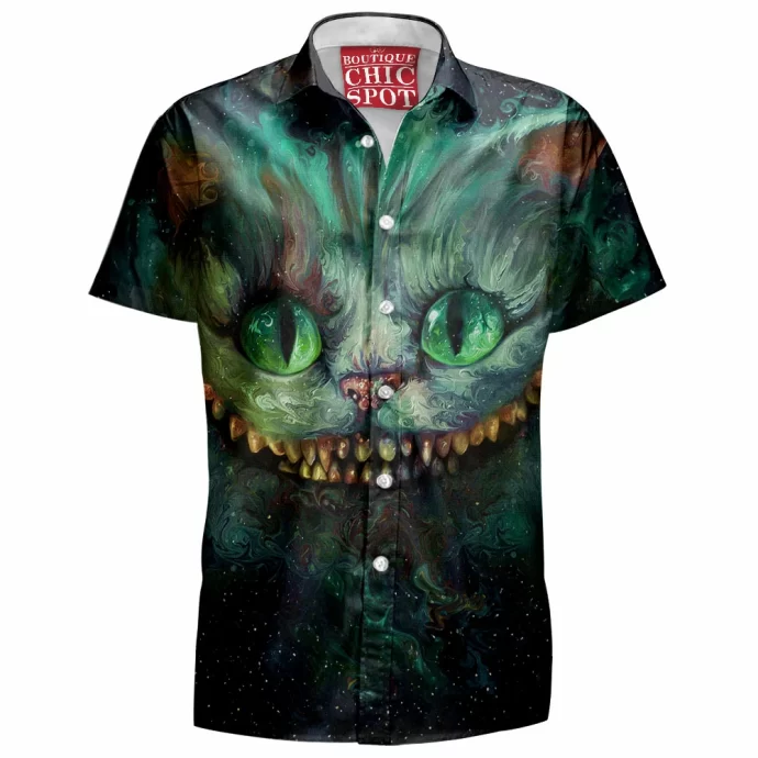 We Are All Mad Here The Cheshire Cat Hawaiian Shirt