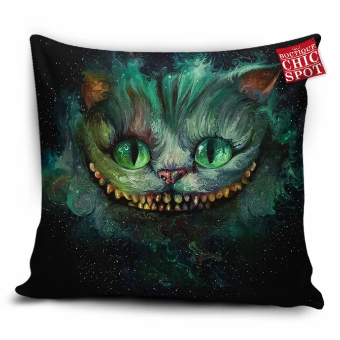 We Are All Mad Here The Cheshire Cat Pillow Cover