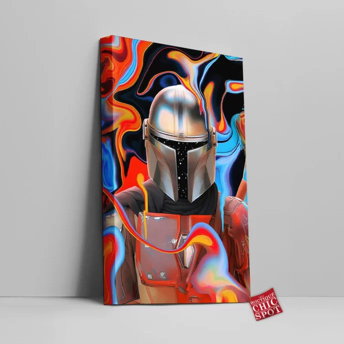 The Mandalorian Canvas Wall Art