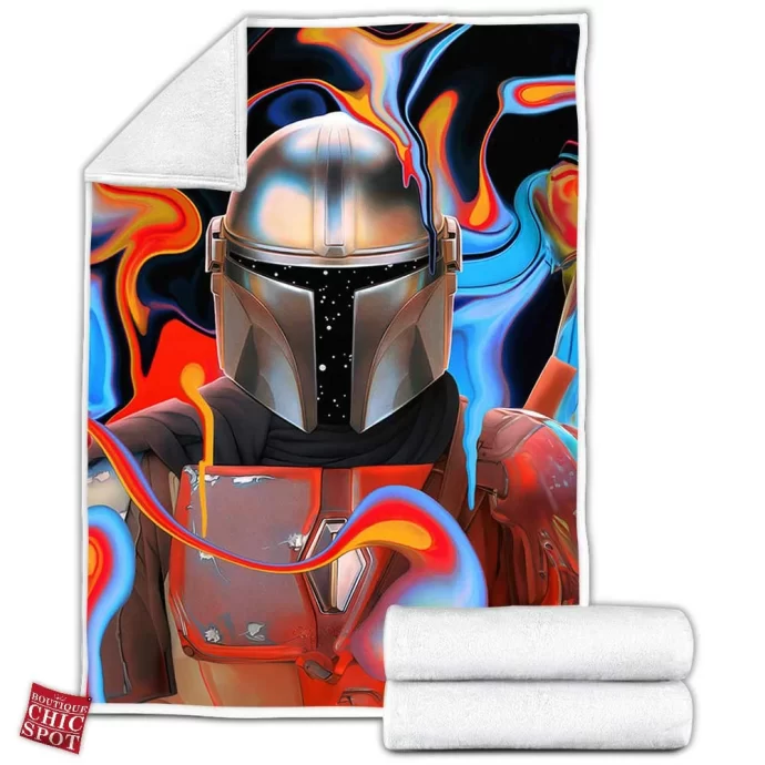 The Mandalorian Fleece Blanket