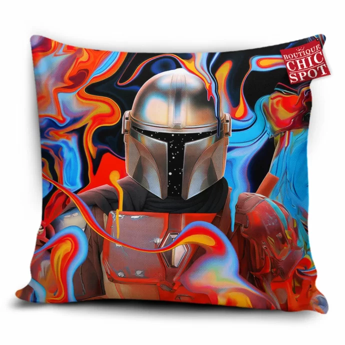 The Mandalorian Pillow Cover