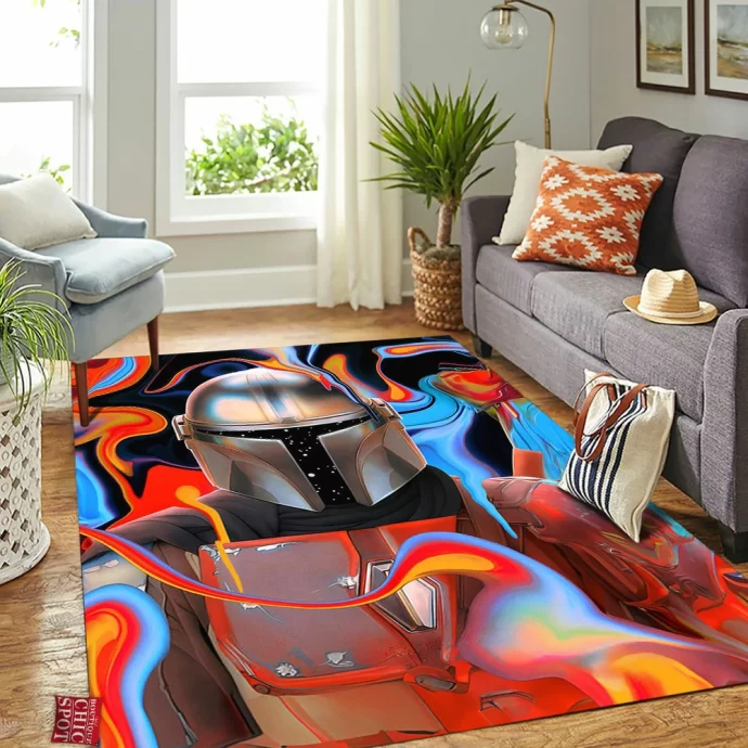 The Mandalorian Rectangle Rug