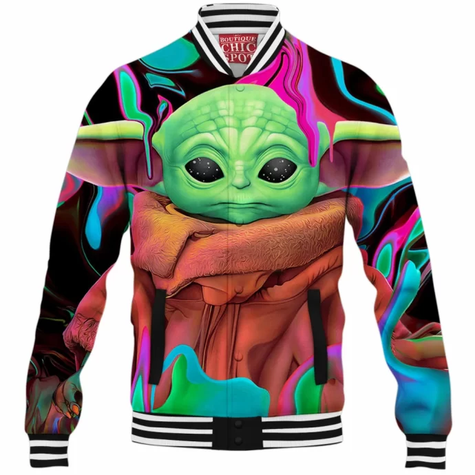 Baby Yoda Baseball Jacket