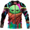 Sci-Fi Zip-Hoodie, Star Wars Zip-Hoodie, Yoda Zip-Hoodie