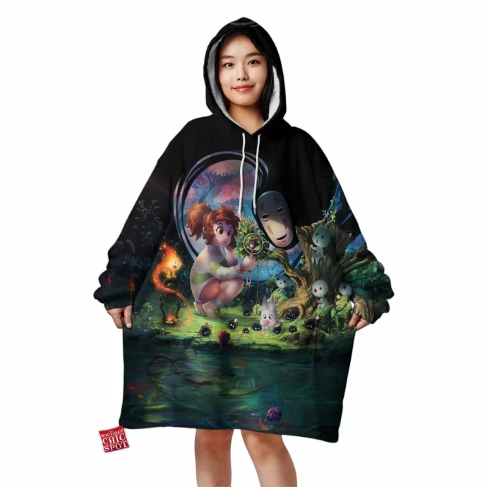 Miyazaki Tribute Blanket Hoodie