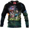 Miyazaki Zip-Hoodie, Anime Zip-Hoodie, Ghibli Zip-Hoodie