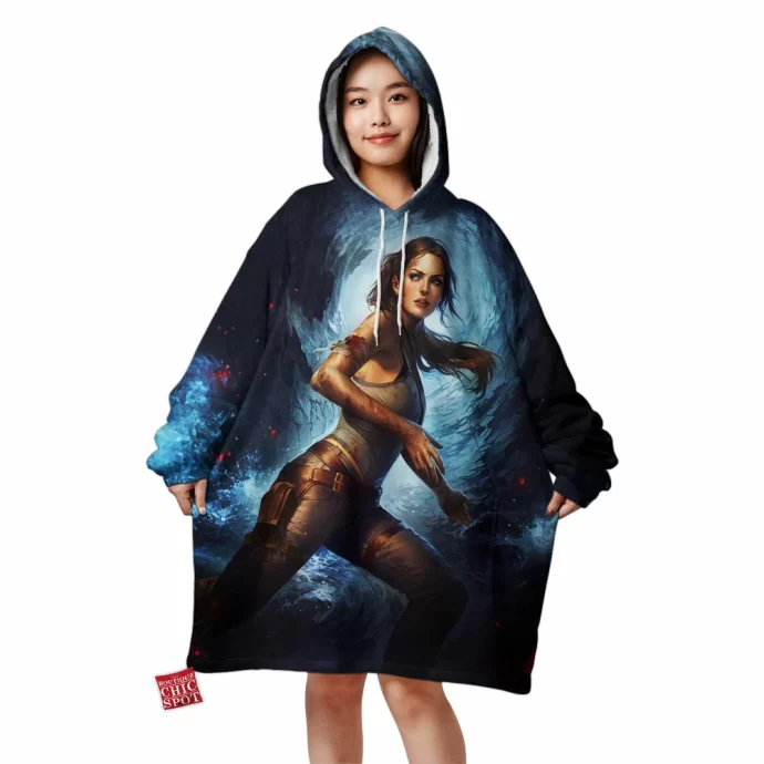 Tomb Raider Blanket Hoodie