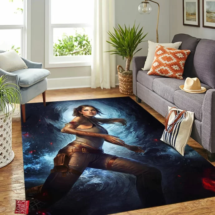 Tomb Raider Rectangle Rug