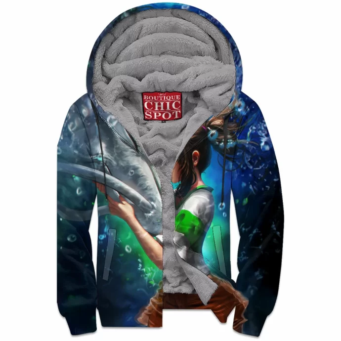 Spirited Away Zip Fleece Hoodie