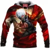 Kaneki Fleece-Hoodie, Anime Fleece-Hoodie, Tokyo Ghoul Fleece-Hoodie