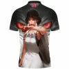 Anime Polo Shirt, Mononoke Hime Polo Shirt, Princess Mononoke Polo Shirt, Ghibli Polo Shirt