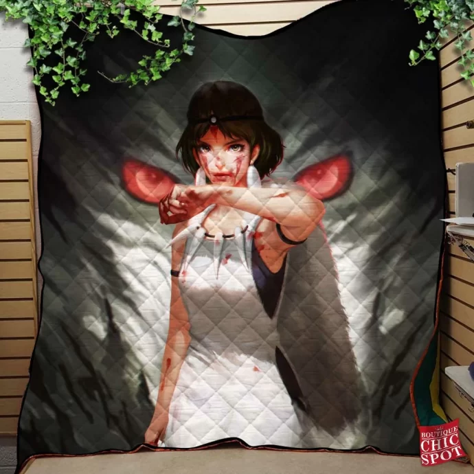 Princess Mononoke Quilt Blanket