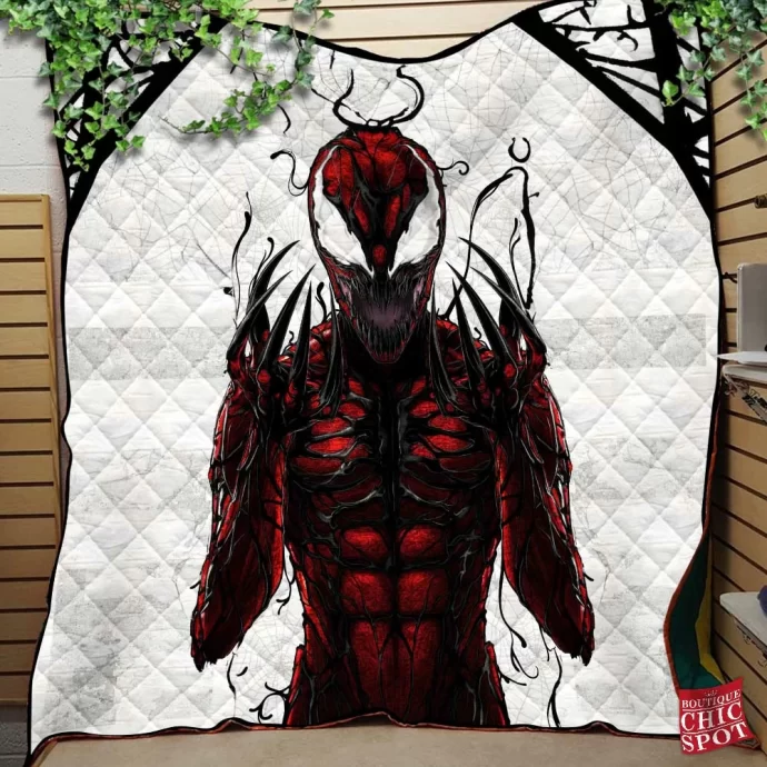 Carnage Quilt Blanket