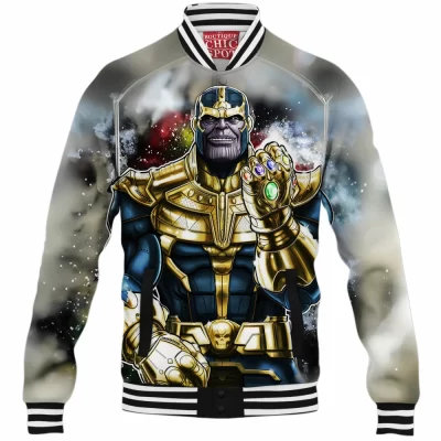 Comic Baseball-Jacket, Thanos Baseball-Jacket