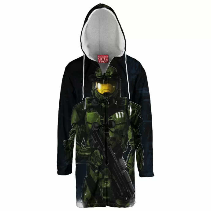 Master Chief Hooded Cloak Coat