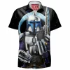 Jango Fett Hawaiian-Shirt, Sci-Fi Hawaiian-Shirt, Star Wars Hawaiian-Shirt