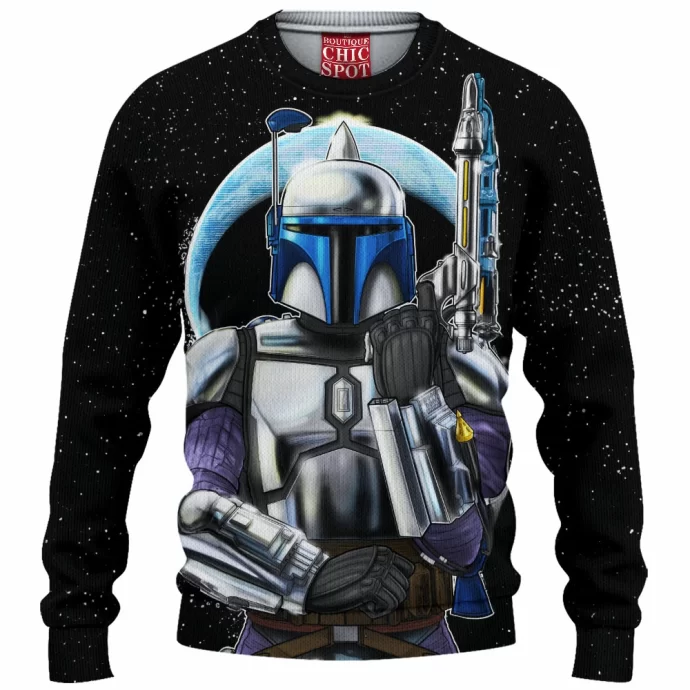 Jango Fett Knitted Sweater