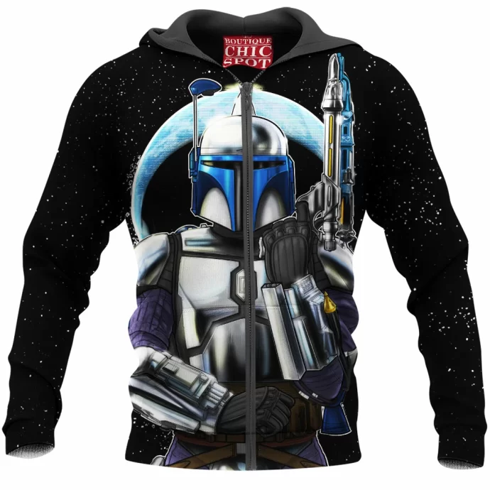 Jango Fett Zip Hoodie