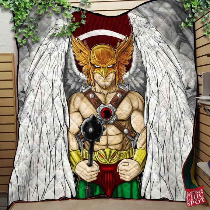 Hawkman Quilt Blanket