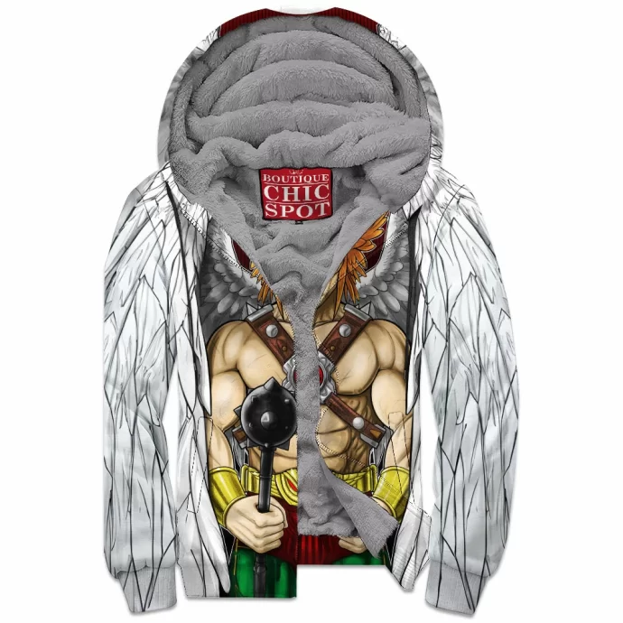 Hawkman Zip Fleece Hoodie