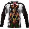 Comic Fleece-Hoodie, Hawkgirl Fleece-Hoodie