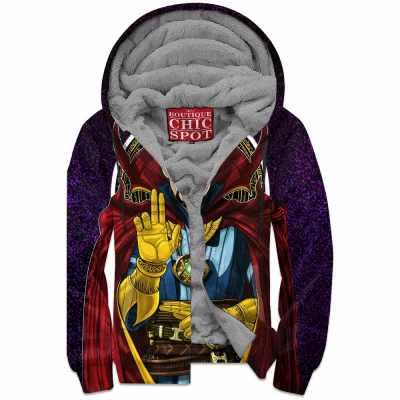 Comic Zip-Fleece-Hoodie, Doctor Strange Zip-Fleece-Hoodie