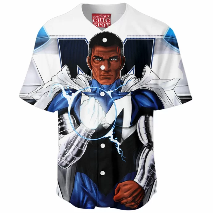 Blue Marvel Baseball Jersey