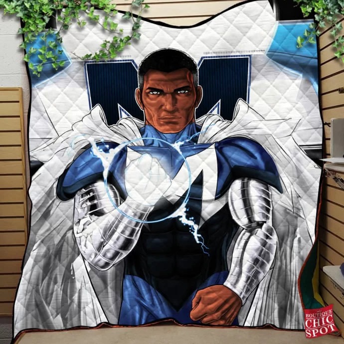 Blue Marvel Quilt Blanket