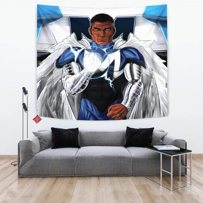 Blue Marvel Tapestry