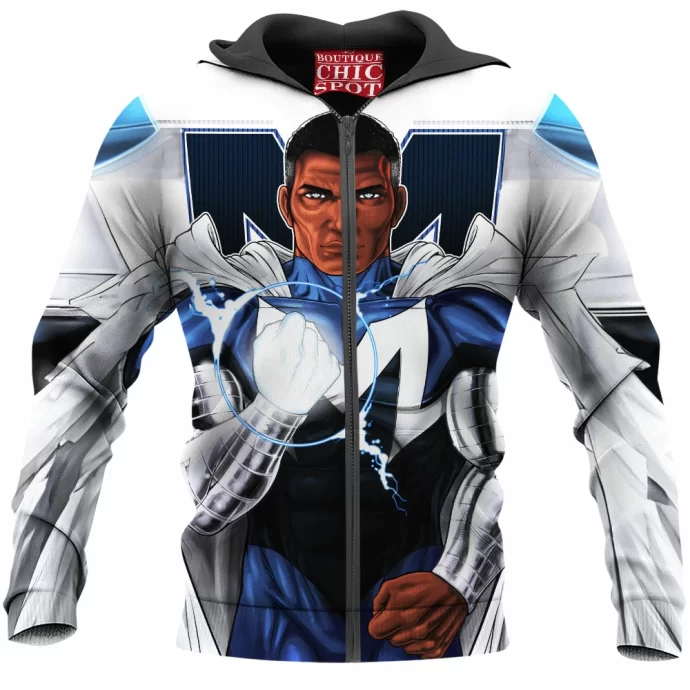 Blue Marvel Zip Hoodie