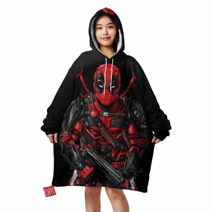 Deadpool Blanket Hoodie