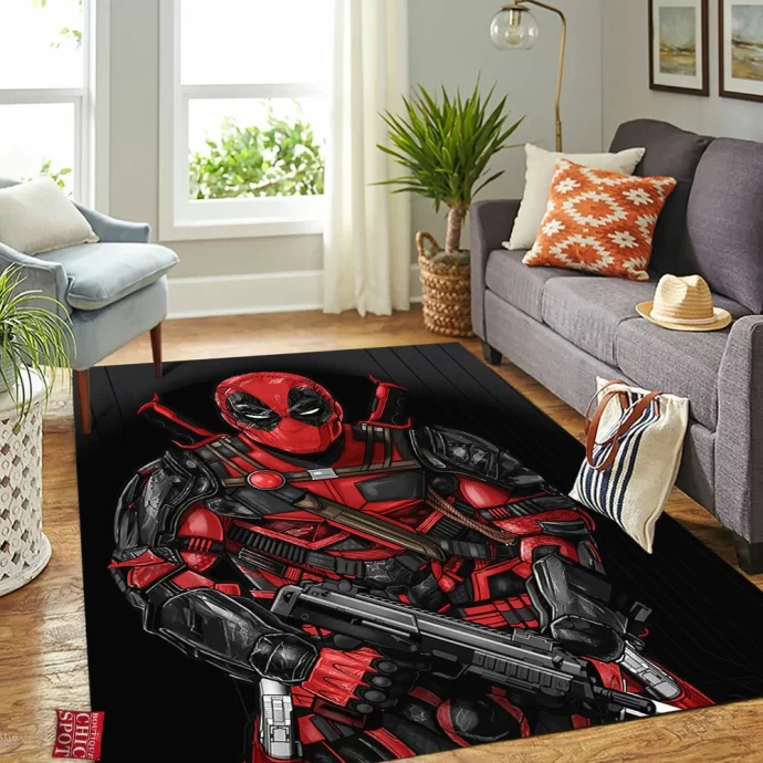 Deadpool Rectangle Rug