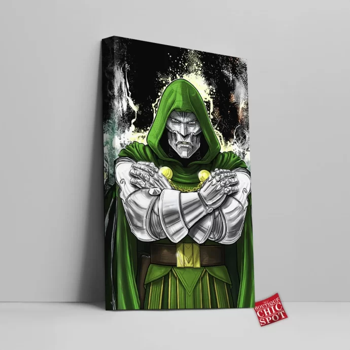 Dr Doom Canvas Wall Art