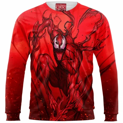 Comic Sweatshirt, Carnage Sweatshirt, Villains Sweatshirt, Superhero Sweatshirt