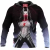Comic Hoodie, Silk Hoodie