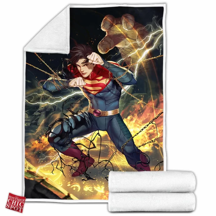 Son Of Kal El Superman Fleece Blanket