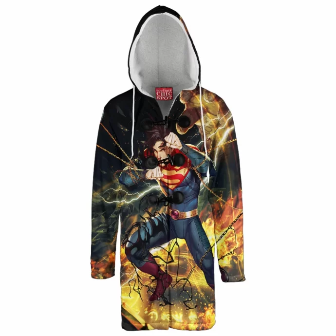 Son Of Kal El Superman Hooded Cloak Coat